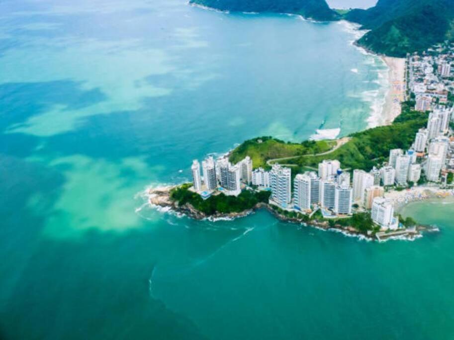 Comfort Guaruja Enseada Apartment 26 Wifi, Garagem E Ar Condicionado Kültér fotó